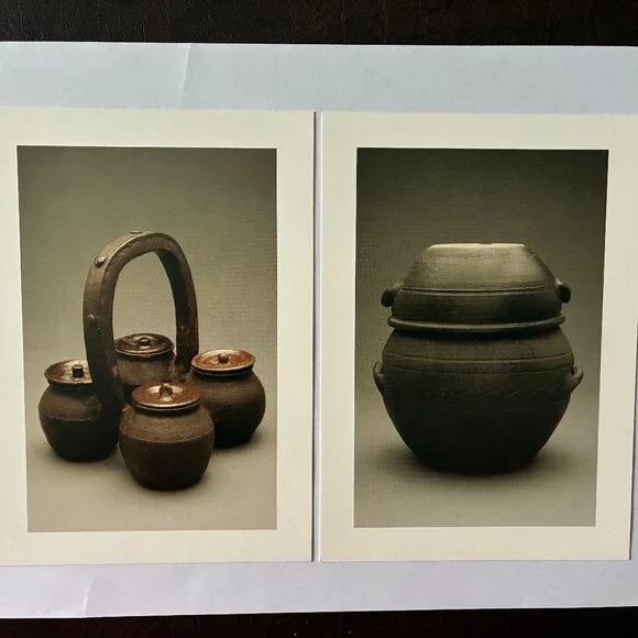 Set of 12 Prints from South Korea (5"x7") - Pottery, Tapestry, Fibers, & Culture - Picture 4 of 11